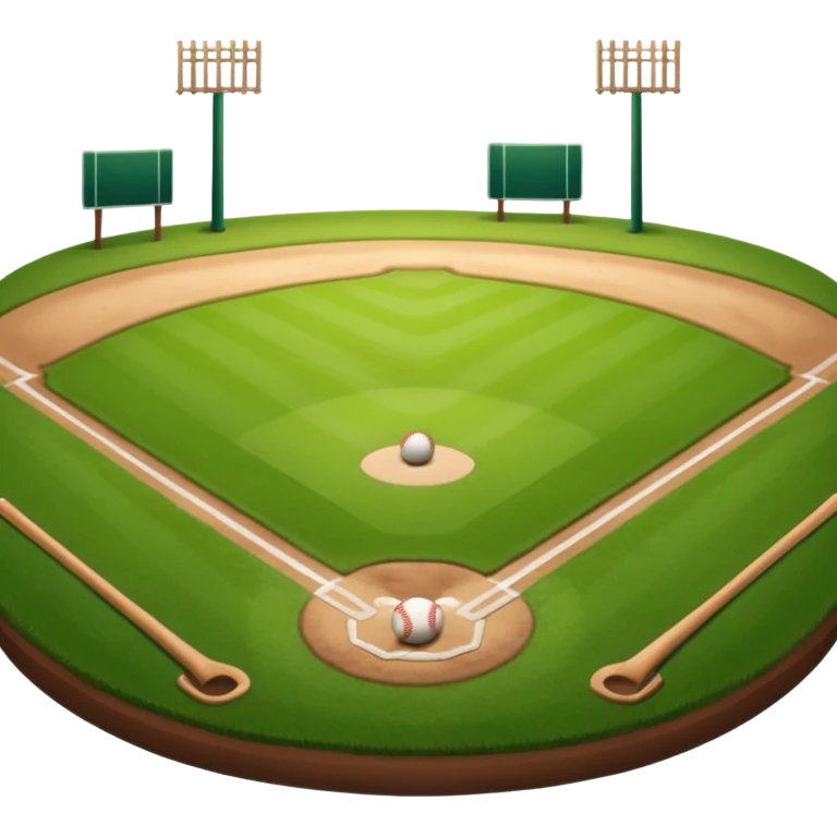 Baseball field emoji
