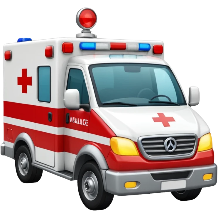 AMBULANCE  siren  emoji
