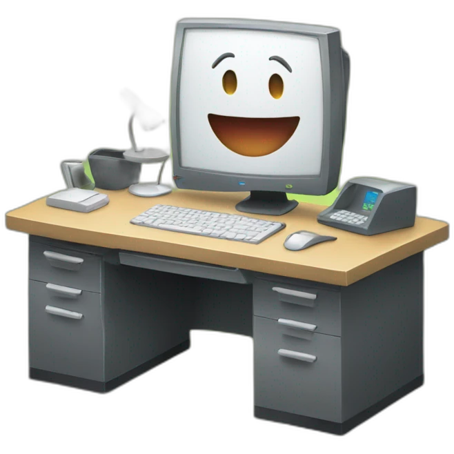 IT-desk emoji