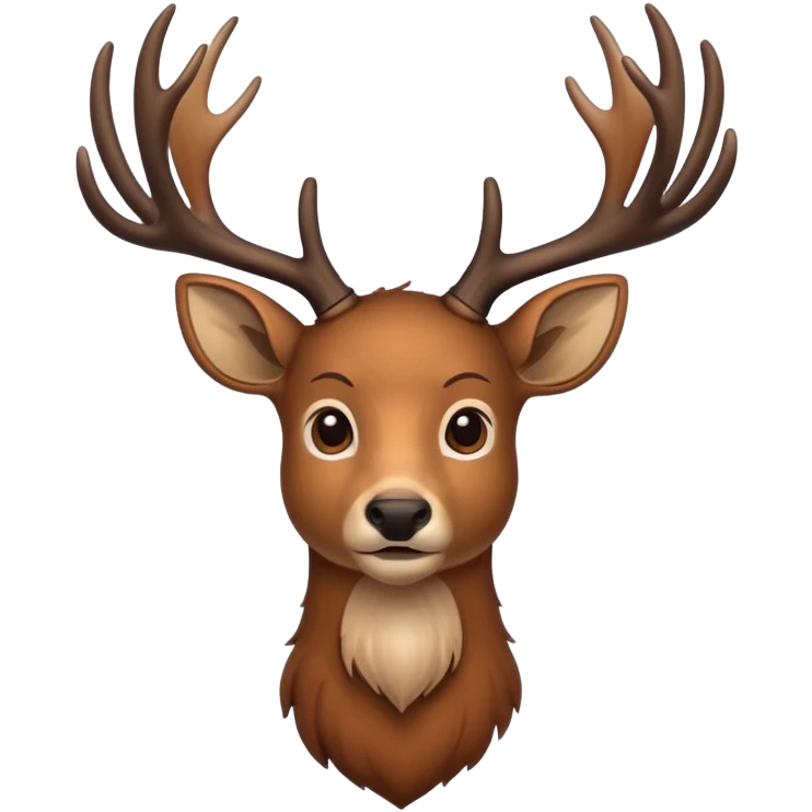 Deer emoji