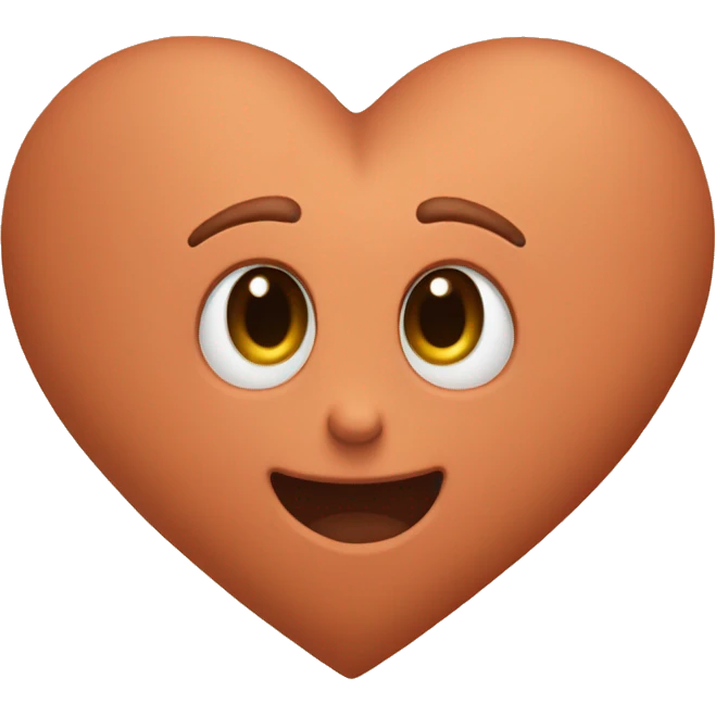 terracotta heart emoji
