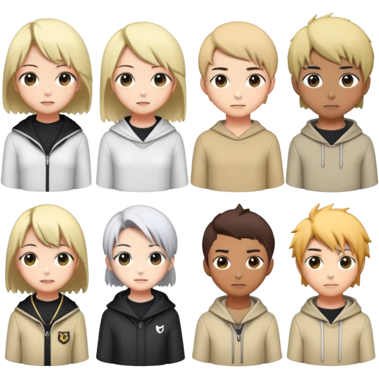cs2 characters in anime style  emoji