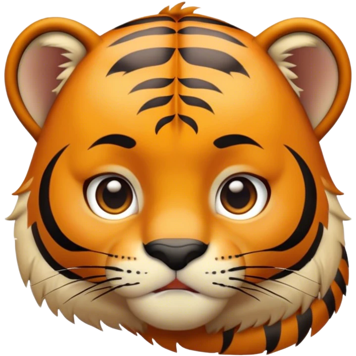 A Tiger and one boy  emoji