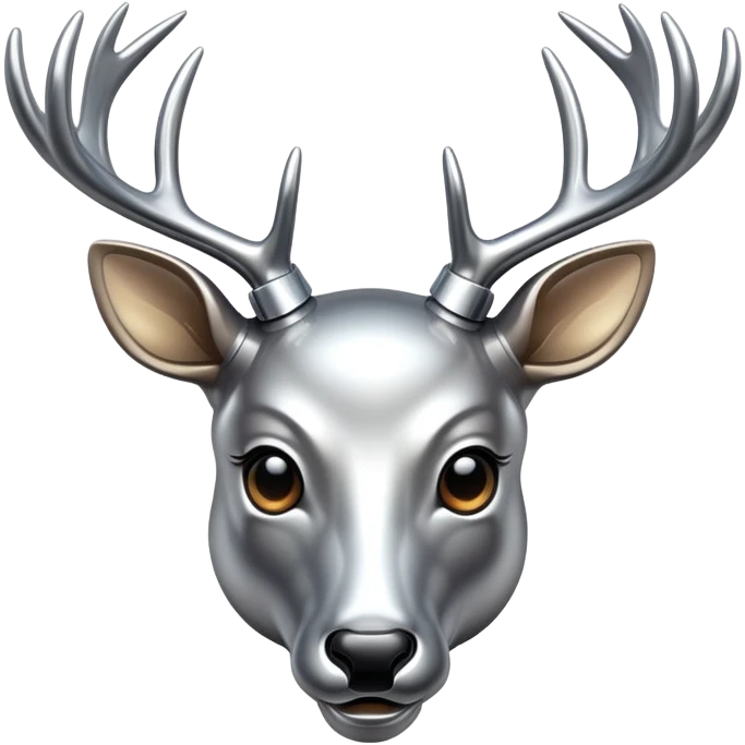 Sorayama deer emoji