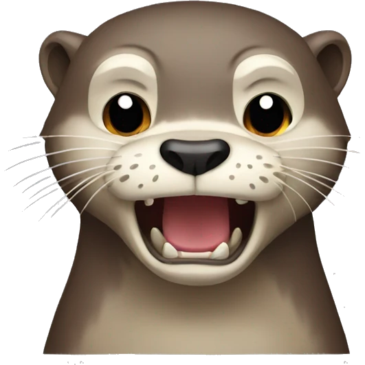 angry otter emoji