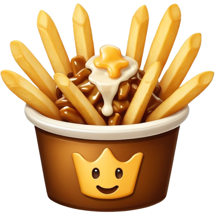 Poutine emoji