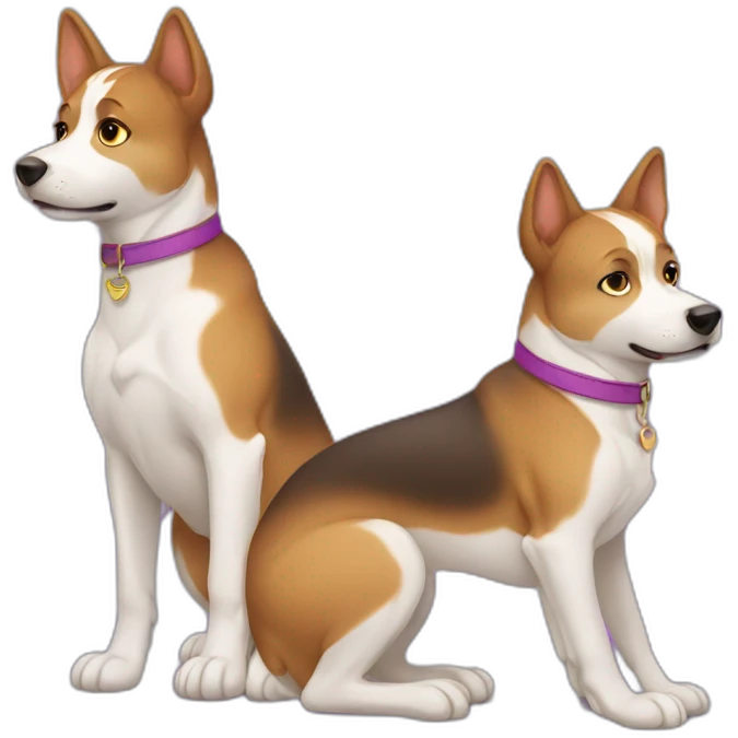 Gay dogtraining emoji