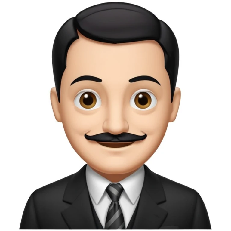 Gomez Addams character emoji emoji