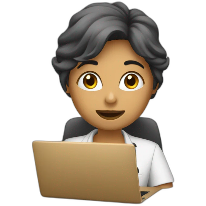 The chat admin woman writes, everythingis quiet emoji