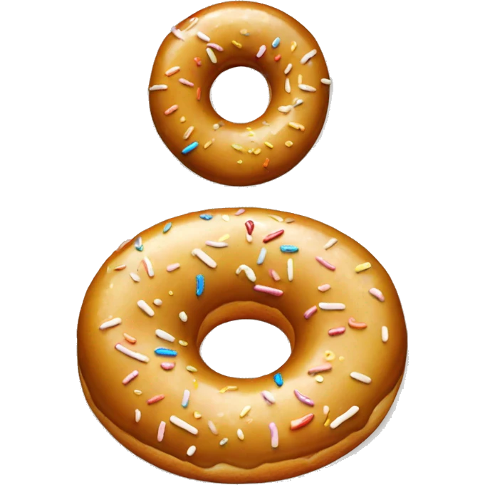 glazed donute emoji
