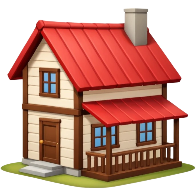 сгенерируй скромный дом emoji