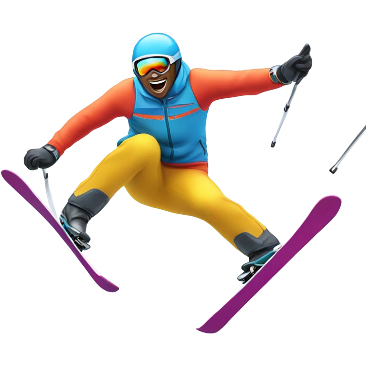 ski jumpjng emoji