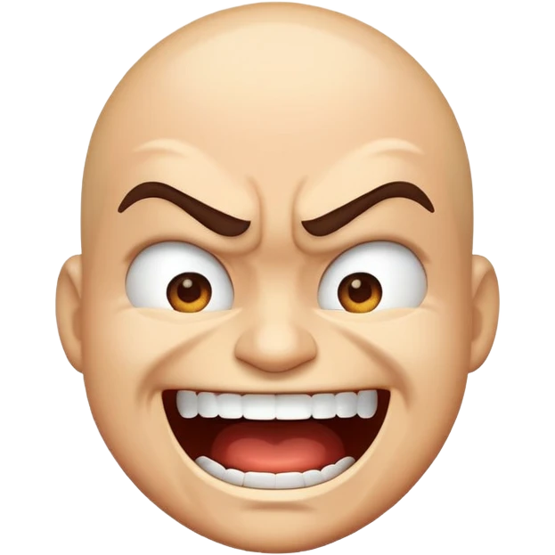 ضحك غضب emoji