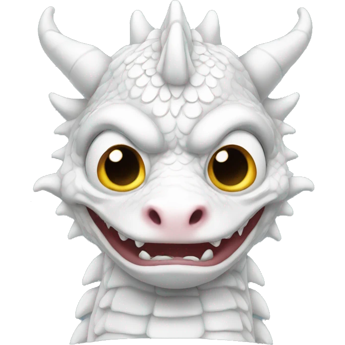 Ascolotl looks like a Chinese white dragon emoji