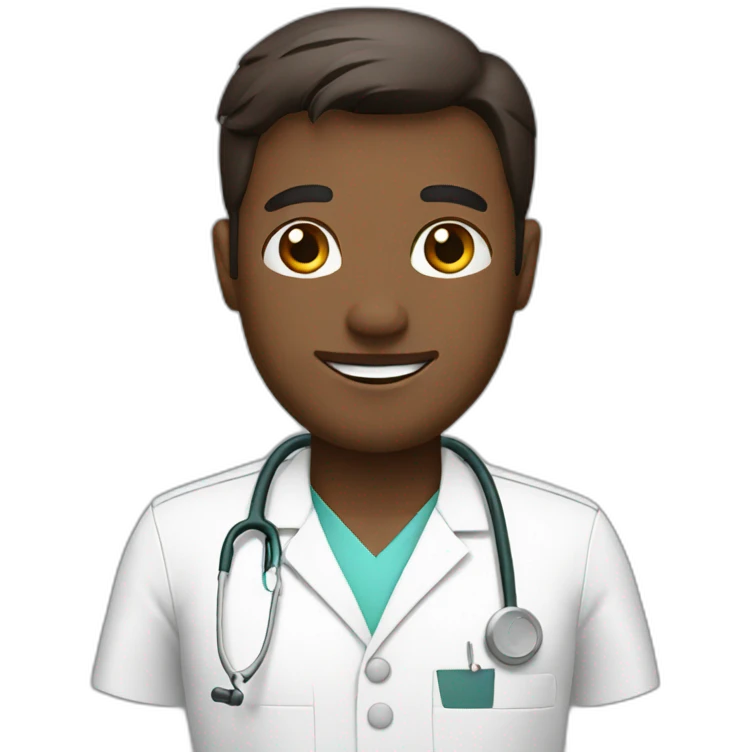 Nurse man emoji