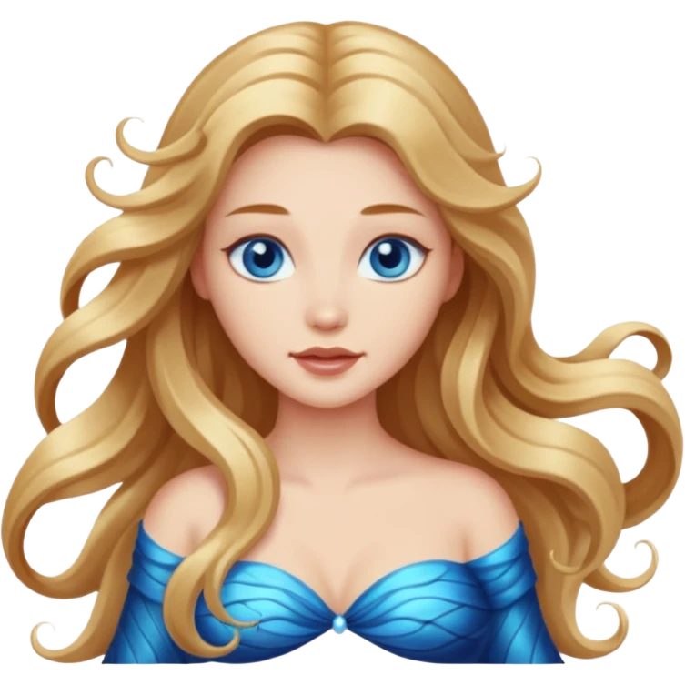 Beautiful siren emoji