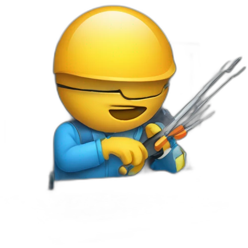 computer specialist with screwdrivers emoji