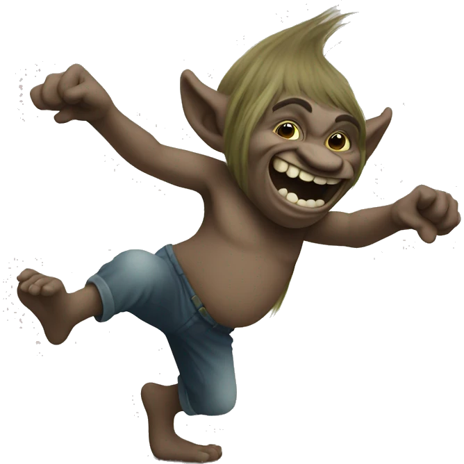 troll dancing  emoji