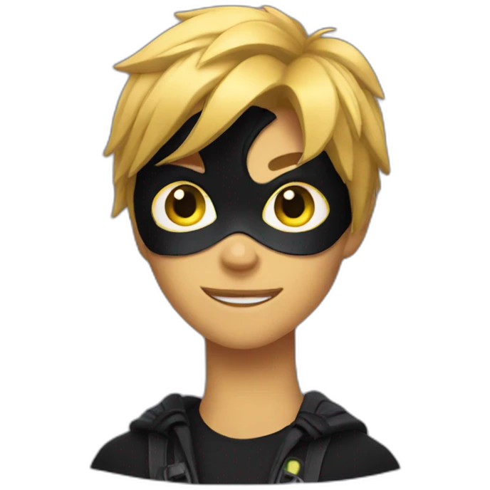Cat noir emoji