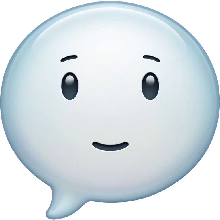 comment bubble emoji