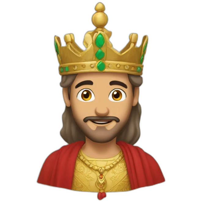Le roi du maroc emoji
