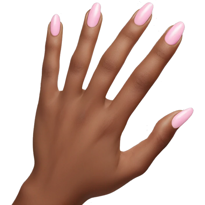 Light pink nails emoji