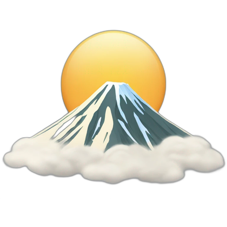 Mont Fujiyama emoji