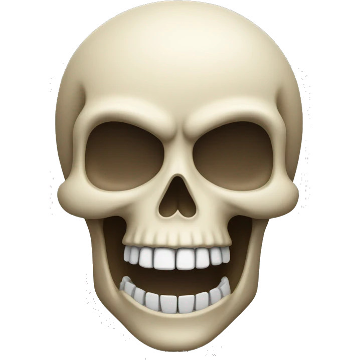 Skull that is having fun in it vacations emoji