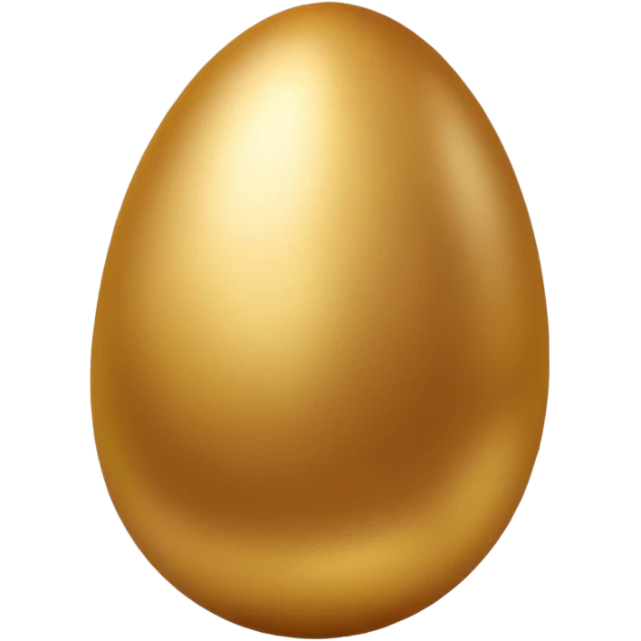 Golden egg emoji