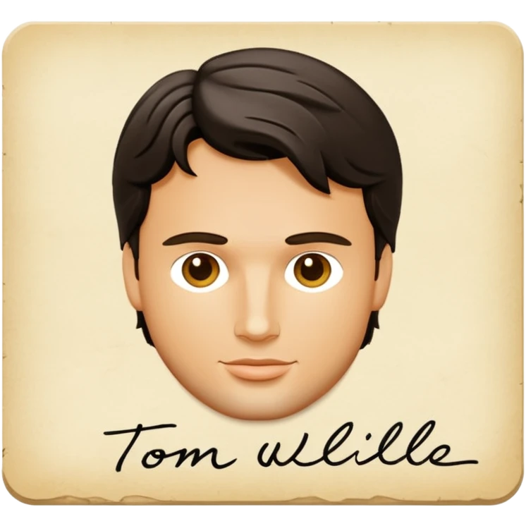 sobre de carta con el nombre de Tom Welling emoji