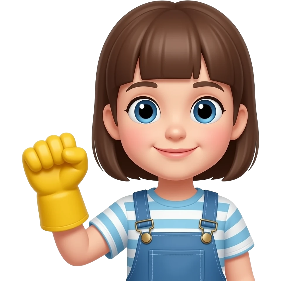 Девочка в резиновый членом в руке emoji