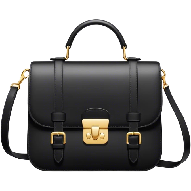 guess shoulder bag black emoji