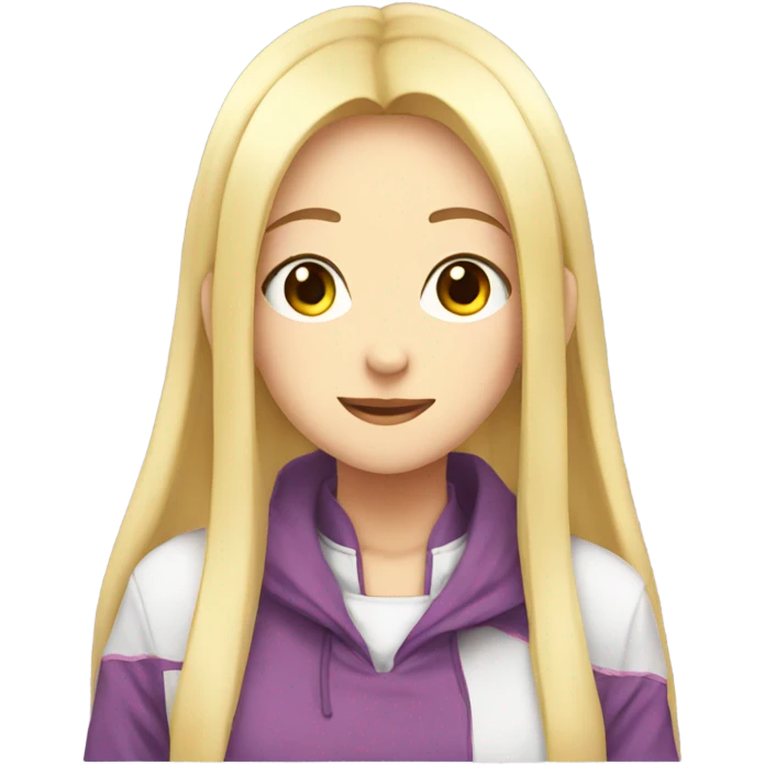 Anime girl emoji