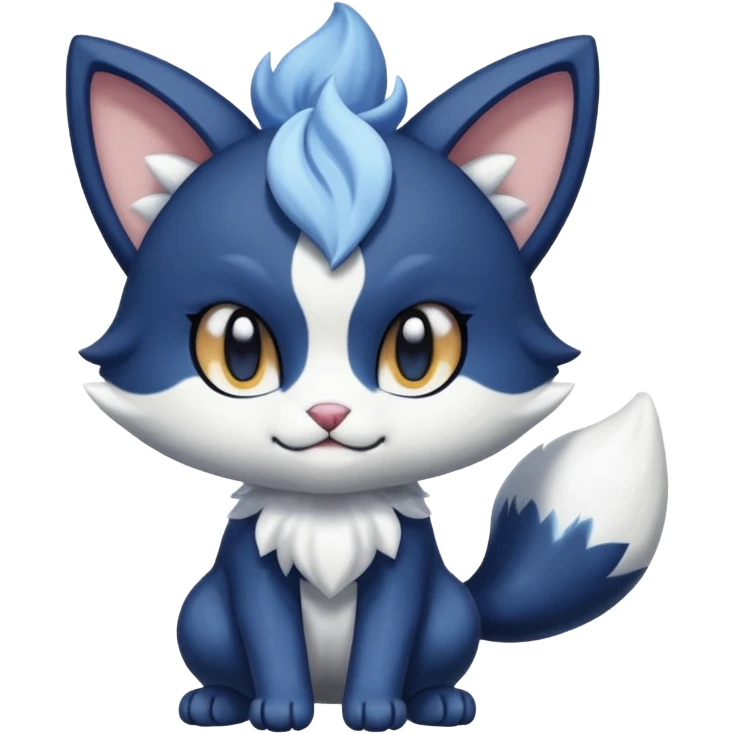 Meowstic-fusion emoji