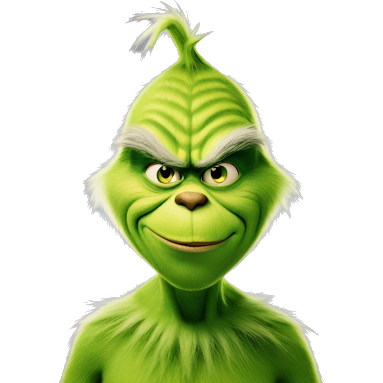 The grinch emoji