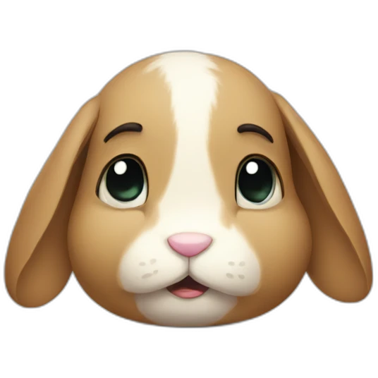Sad bunny emoji