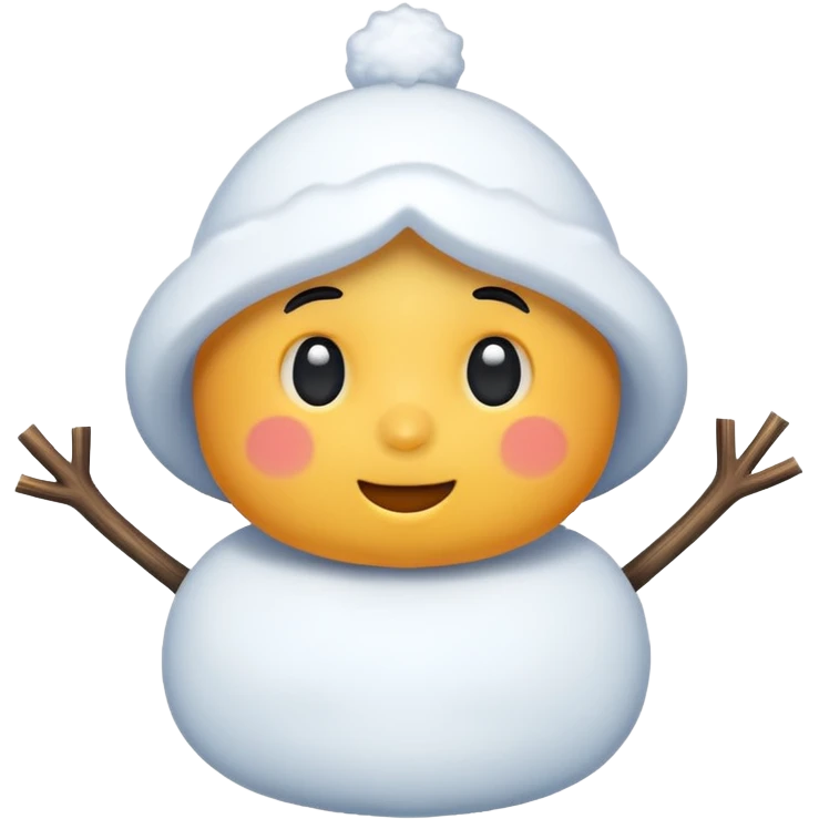 little snow emoji