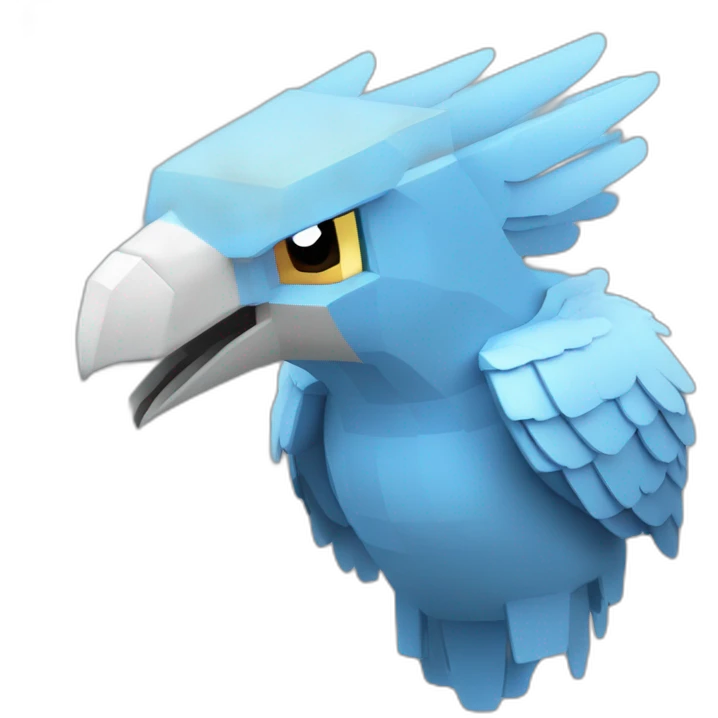 head cranial Articuno pokemon pixelmon Minecraft delegate emoji