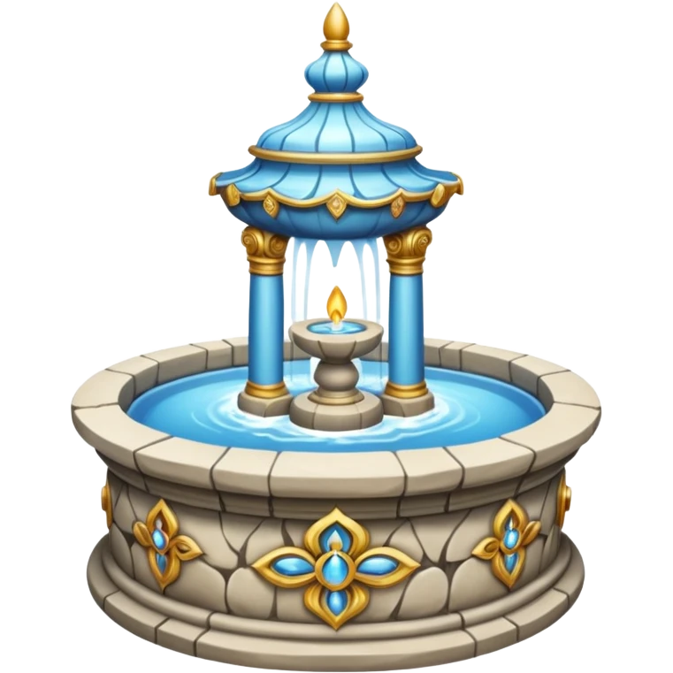 sacred fountain emoji