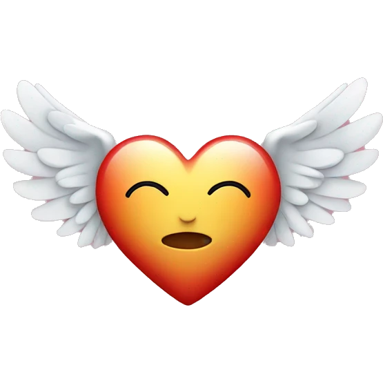 heart with wings emoji