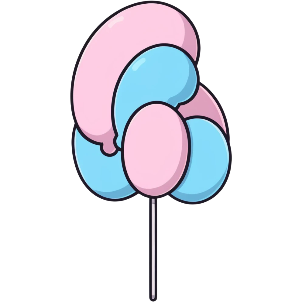 cotton candy emoji