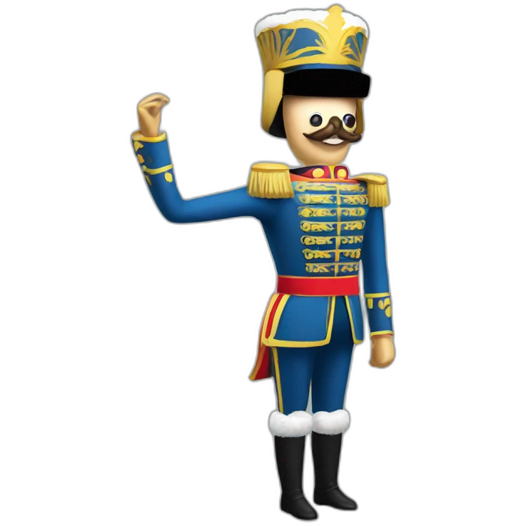 nutcracker in vr headset full body emoji