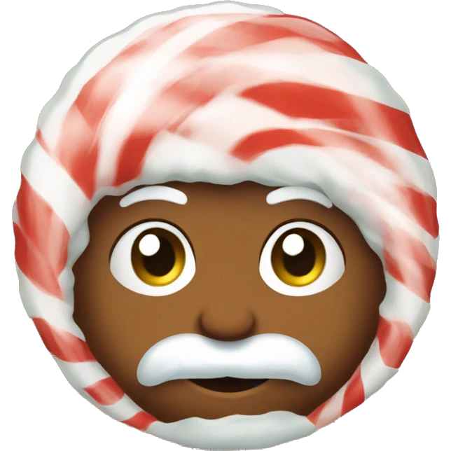 Peppermint round peppermint emoji