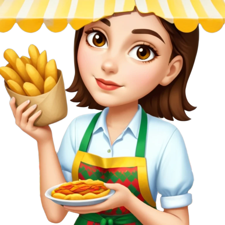 Street Food Vendor emoji | AI Emoji Generator