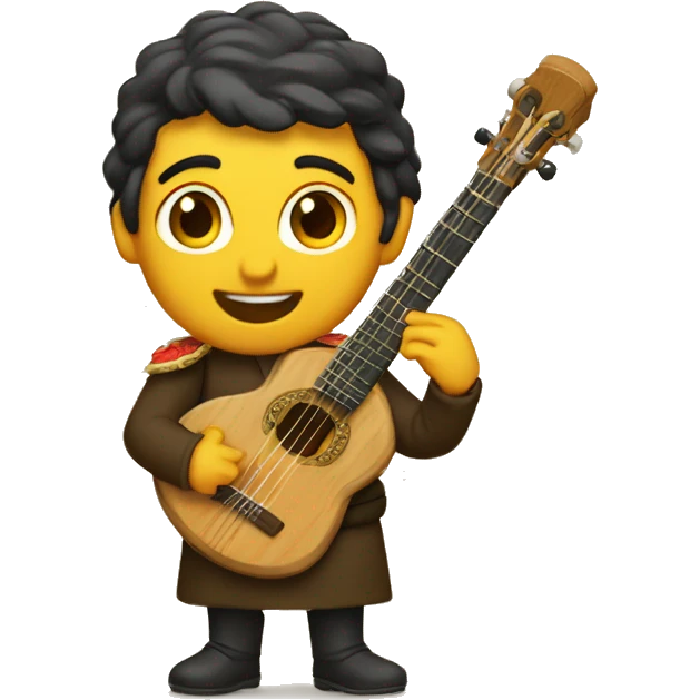 saz çalan adam emoji