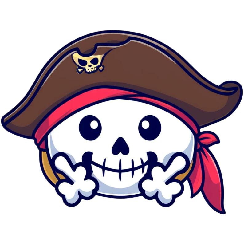 pirate hat emoji