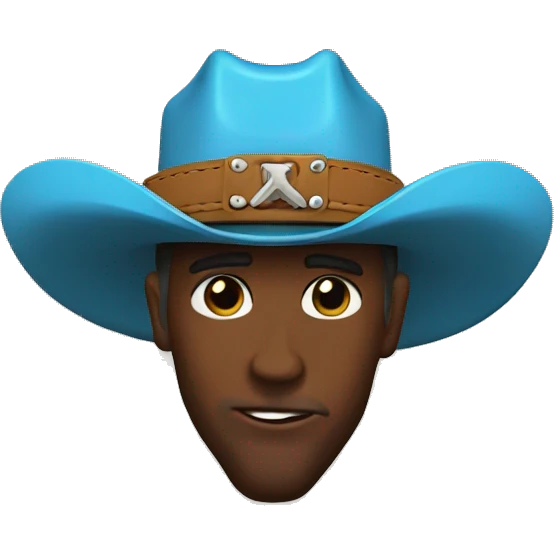 Rodeo belt buckle emoji