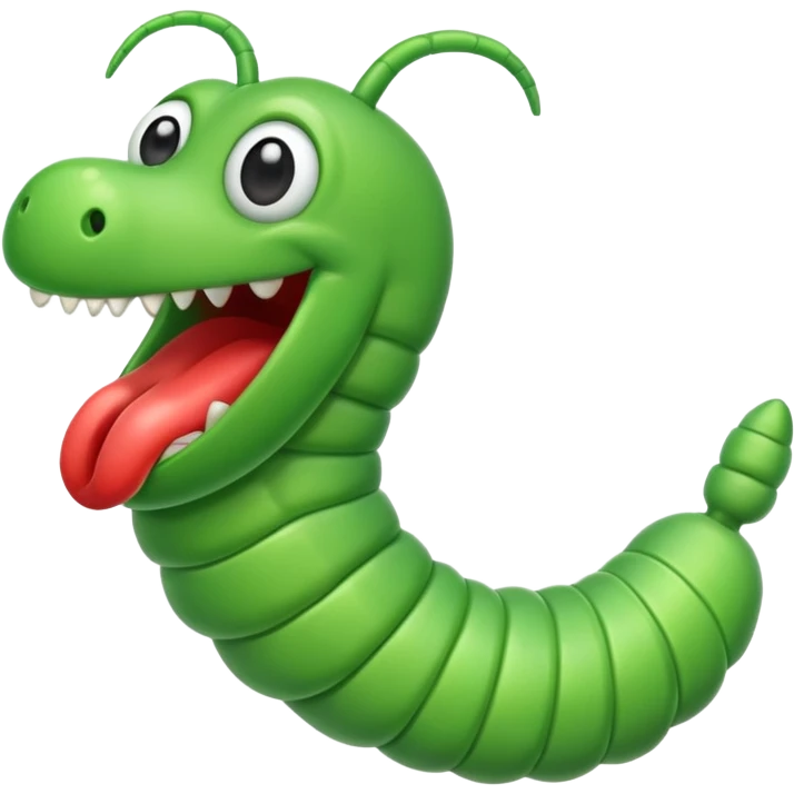 A worm playing video games emoji
