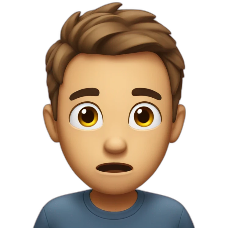 Scared imoji  emoji
