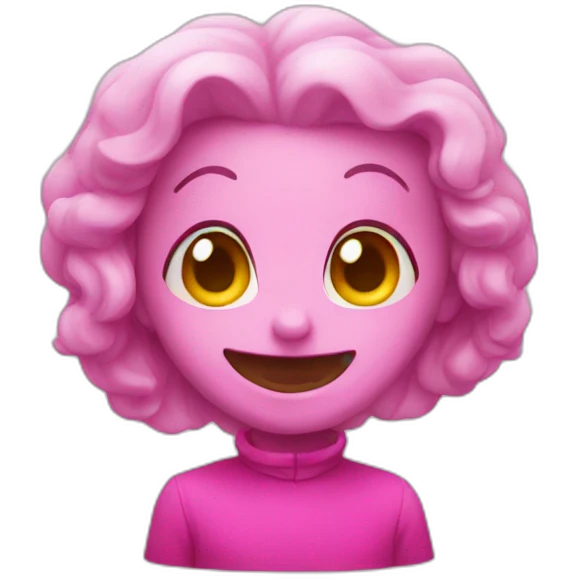 halloween pink emoji